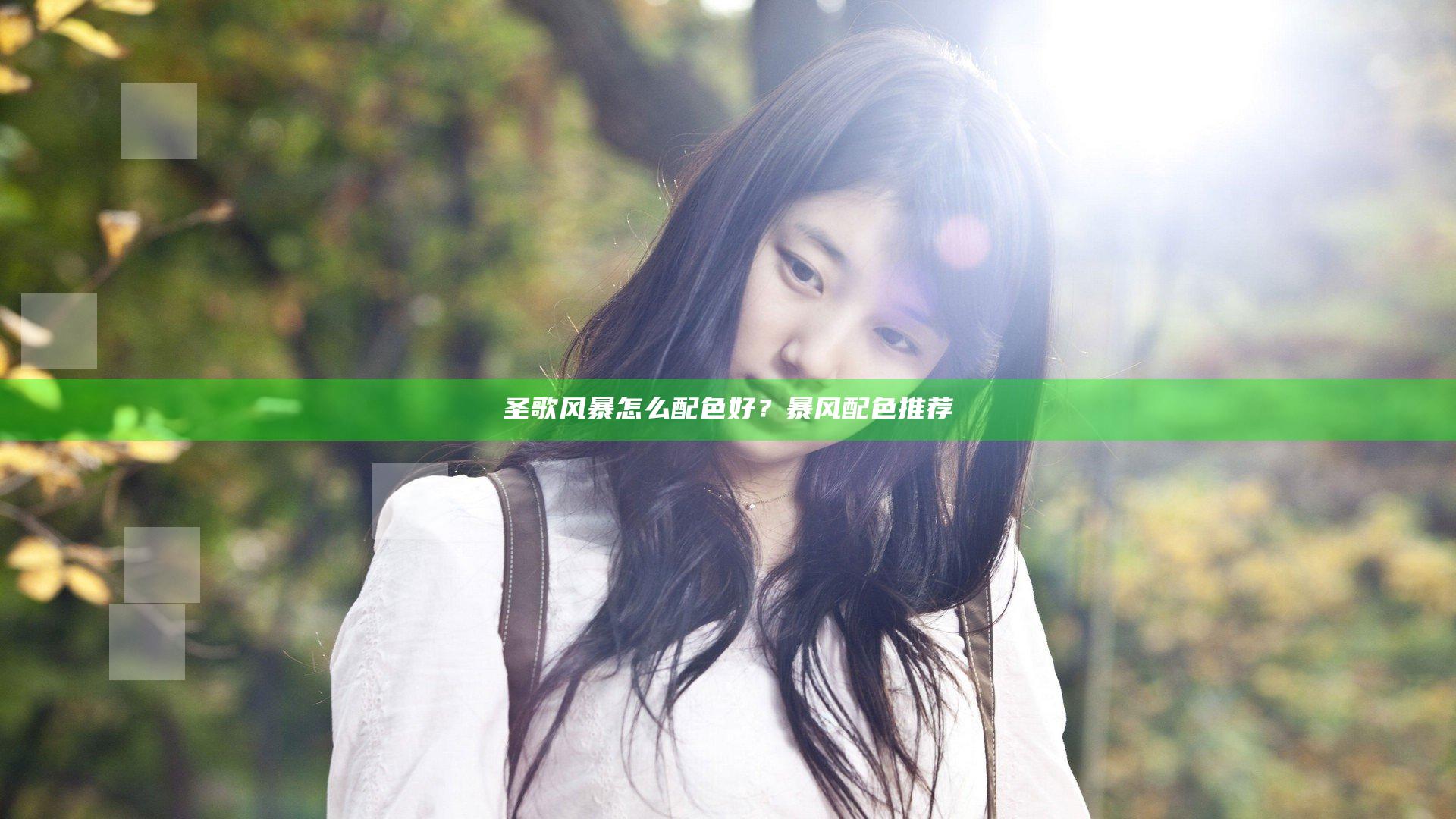 圣歌风暴怎么配色好？暴风配色推荐
